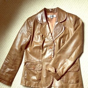 100% leather jacket